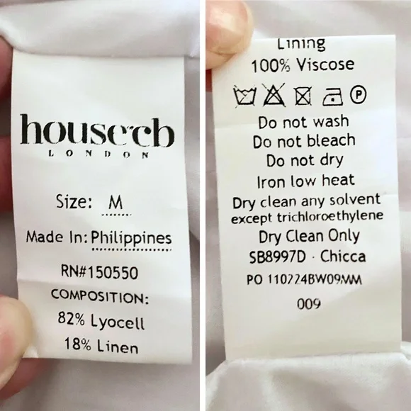 NEW House of CB Chicca Rosebud Print Top Medium - Picture 14 of 15